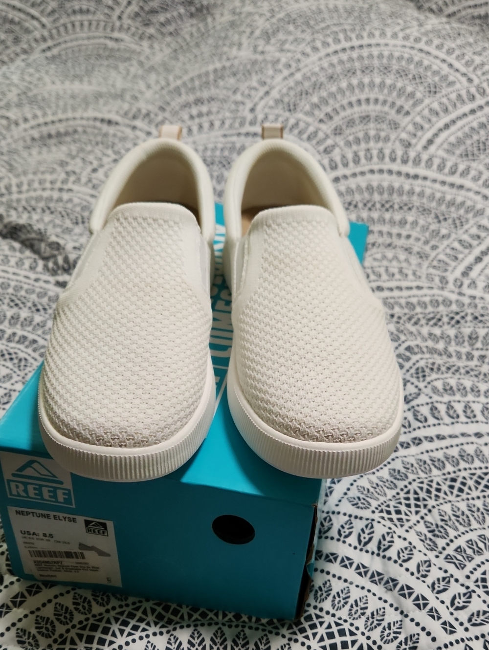 Reef Neptune Elyse Slip On Sneakers Size 8.5 Womens